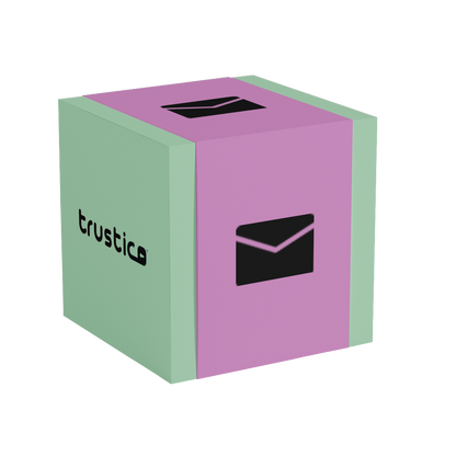 A 3D cube with green and purple faces featuring envelope icons and a lock symbol alongside "Sectigo® S/MIME Mailbox Validated (MP)" from Sectigo CA, representing secure email authentication and encryption.